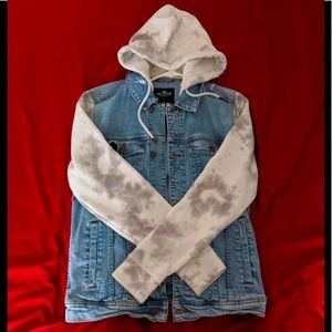 Hollister Hooded Denim Jacked